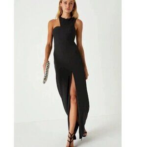 NWOT Lulus Black Sleeveless Formal Dress